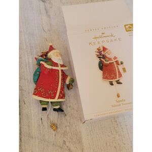 Hallmark Santa Yuletide Treasures 2006 ornament Xmas magic